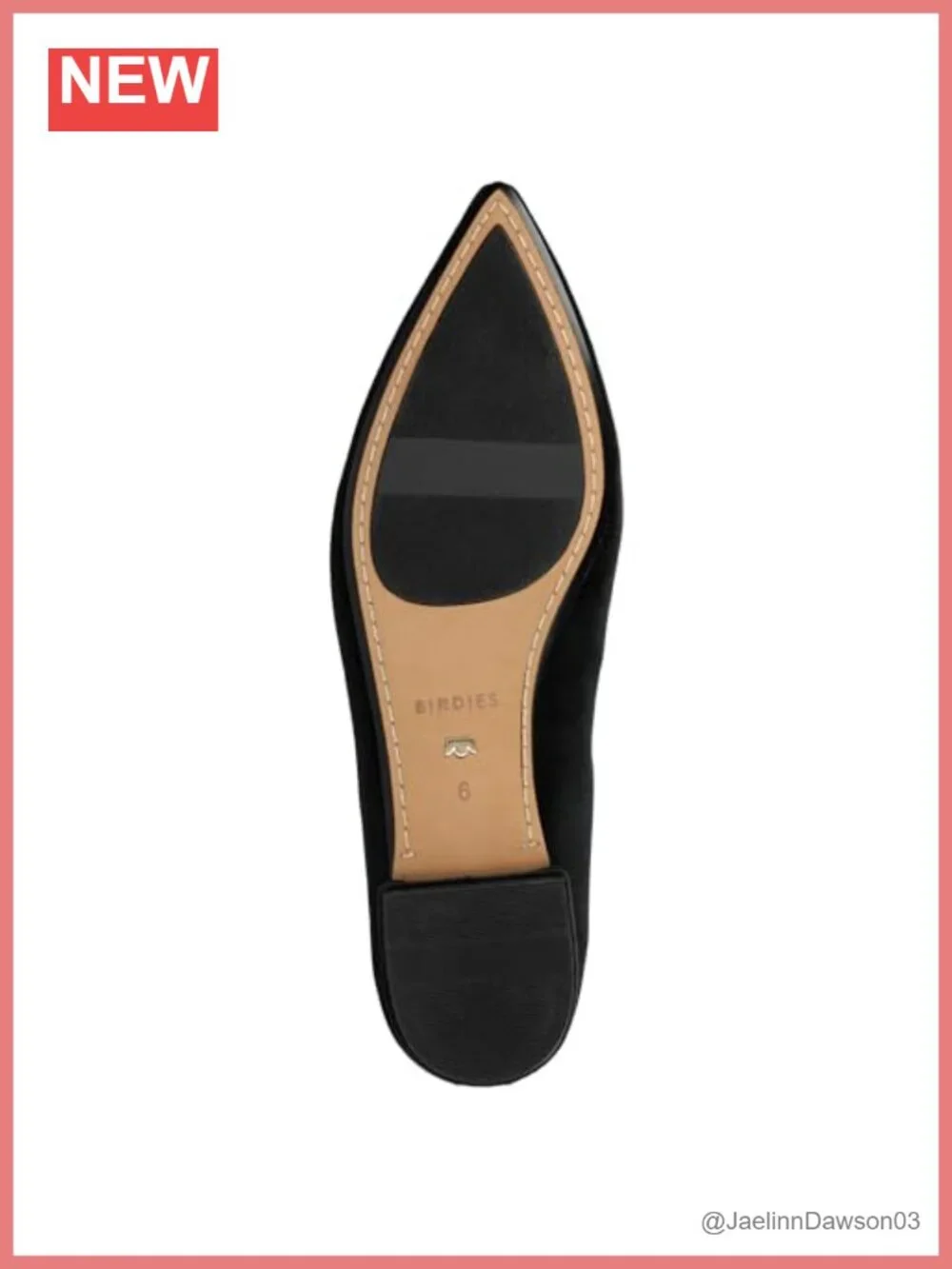 Women's Pointed Toe Velvet Slip-On Flats, Cushioned, Slip-Resistant